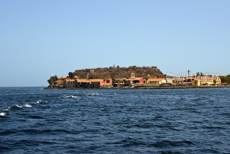 Castle hill, the southern part of Gorée Island, Dakar, Senegal